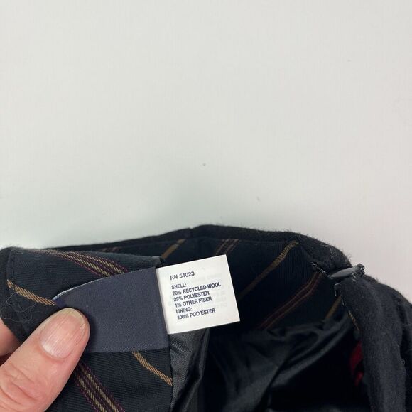 Vintage GAP Y2K Wool Blend Pleated Mini Skirt Sz 10 Academia Schoolgirl prep - Picture 11 of 12